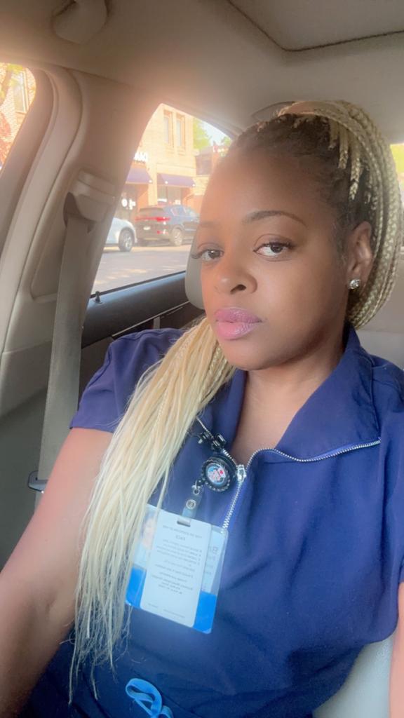 Zipper Scrub Top